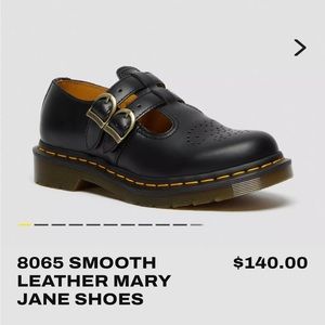BRAND NEW Dr. Martens 8065 Mary Janes - black